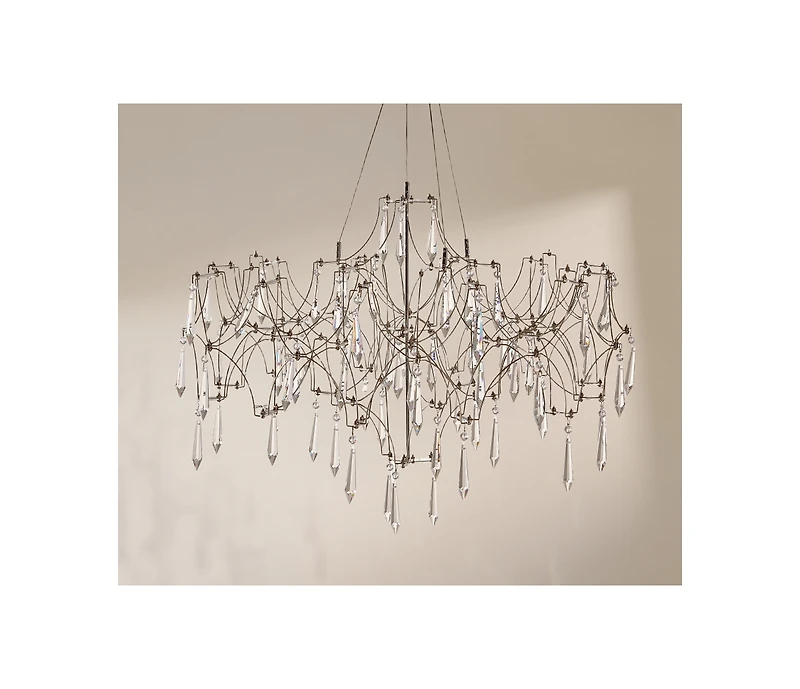 Z Gallerie Moderne Led Crystal Chandelier