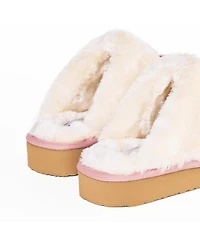 Minnetonka Women's Flurry Scuff Sparkle Knit Slippers