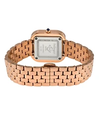 GV2 by Gevril Women's Bellagio Swiss Quartz Ip Stainless Steel Bracelet Diamond Watch