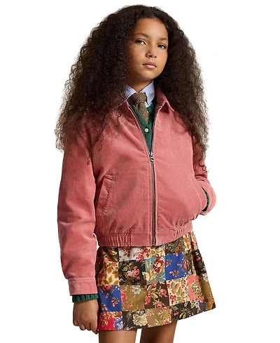 Polo Ralph Lauren Girls' 7-16 Corduroy Long-Sleeve Jacket