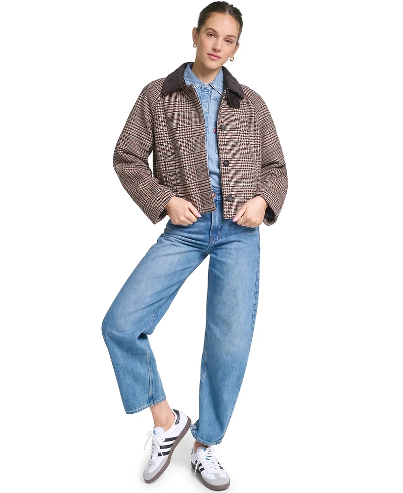 Levi's Women's Mac Wool-Blend Short Jacket