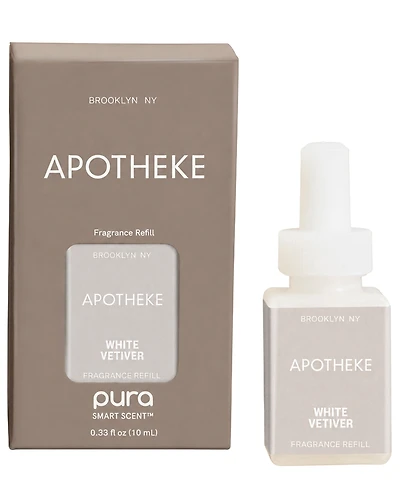 Apotheke Pura White Vetiver Smart Fragrance Diffuser Refill, 0.33 oz.