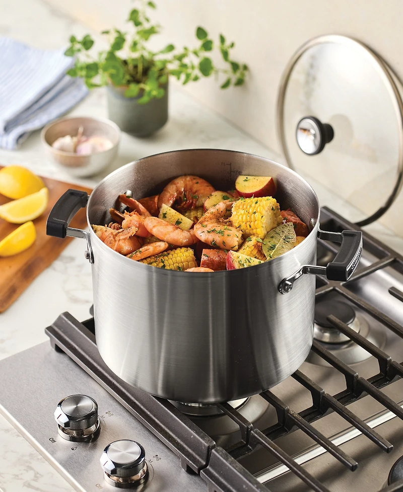 Farberware Stainless Steel 13.39" Stockpot with Lid