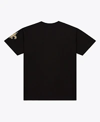 Men's Mitchell Ness Black New Orleans Saints Head Coach Classic T-Shirt