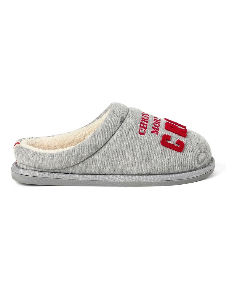 Dearfoams Women's Christmas Morning Crew Slippers