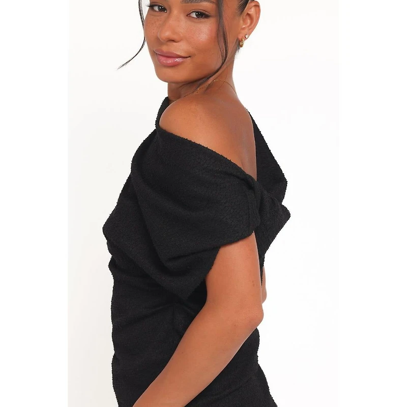 Petal and Pup Women's Selma Sleeveless One-Shoulder Knit Top