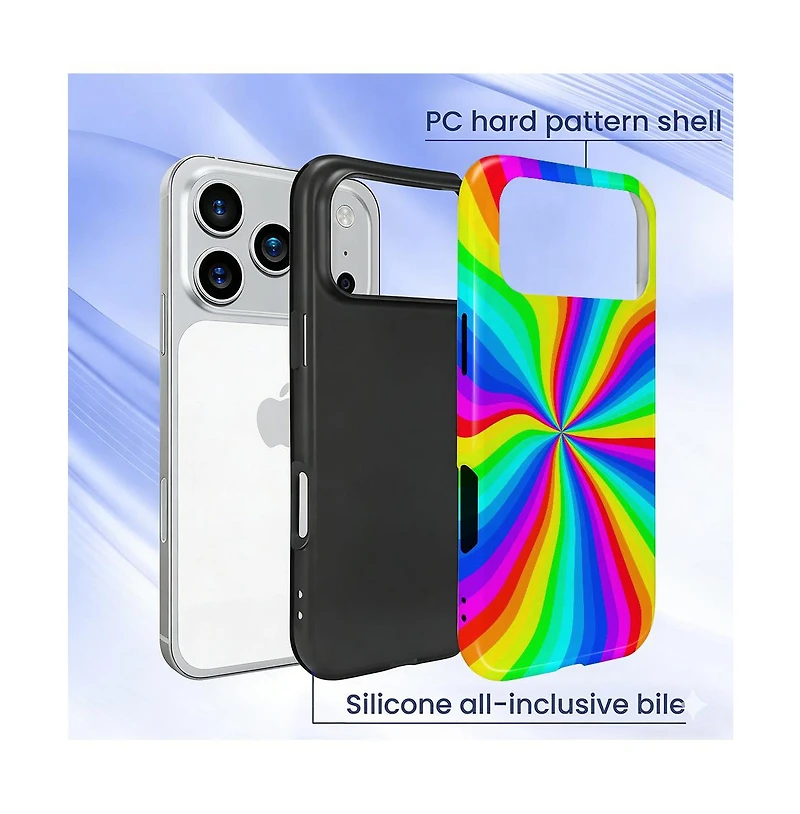 Lisen Spectrum Core 2-Layer Phone Case Compatible with Apple iPhone 17 Pro Max