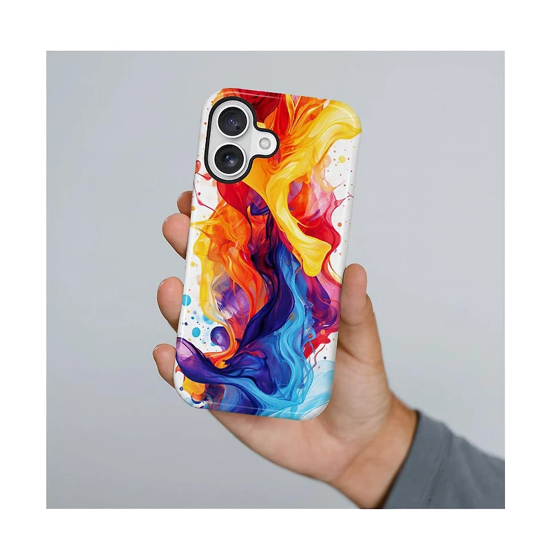 Lisen 2-Layer Military-Grade Phone Case Compatible with Apple iPhone 15 Pro