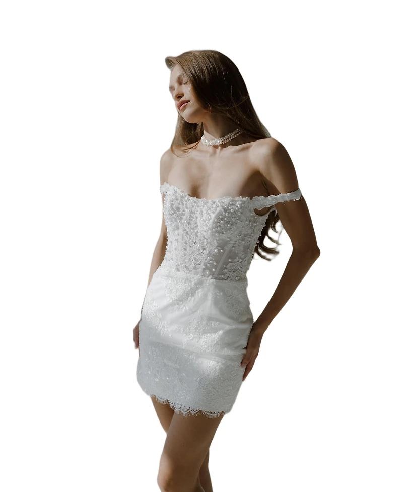 Untamed Petals Women's Estella Mini Dress