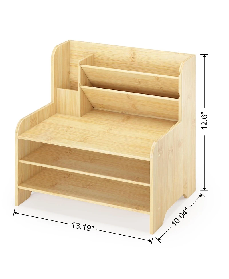 Danrong 3 Tier Desk Organizer Desktop Paper Tray Mail Holder