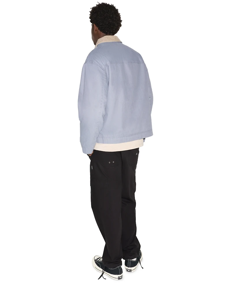 Converse Men's Framework Corduroy Collar Front Zip Jacket