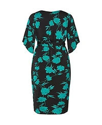 City Chic Plus Kimberly Print Maxi Dress