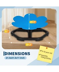homfan Sensory Swivel Chair, Non-Slip Spinning Seat for Autism, Adhd, Sensory Needs, Boosts Balance and Coordination