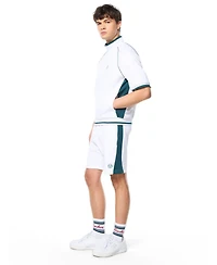 Sergio Tacchini Men's Pannello Short Sleeve Track Jacket