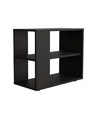 Fm Furniture Rio Verde Side Table Melamine with Open Storage