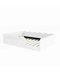 Streamdale Furniture Full Size Upholstered Floor Bed