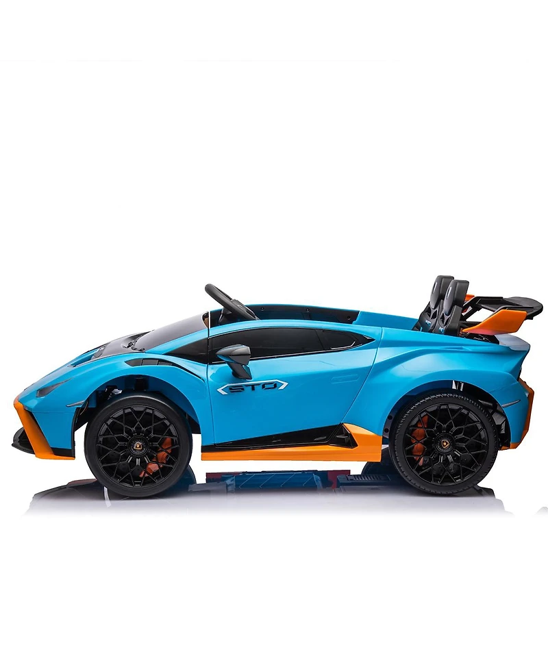 Yobtop 24V Kids Electric Ride-On Drift Car with 360-Degree Drift, Led Lights, Ages 3-6