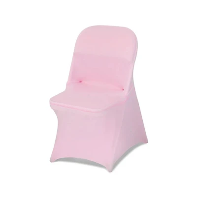 Sugift 50 Piece Spandex Stretch Chair Cover Set for Wedding Reception and Event Seating