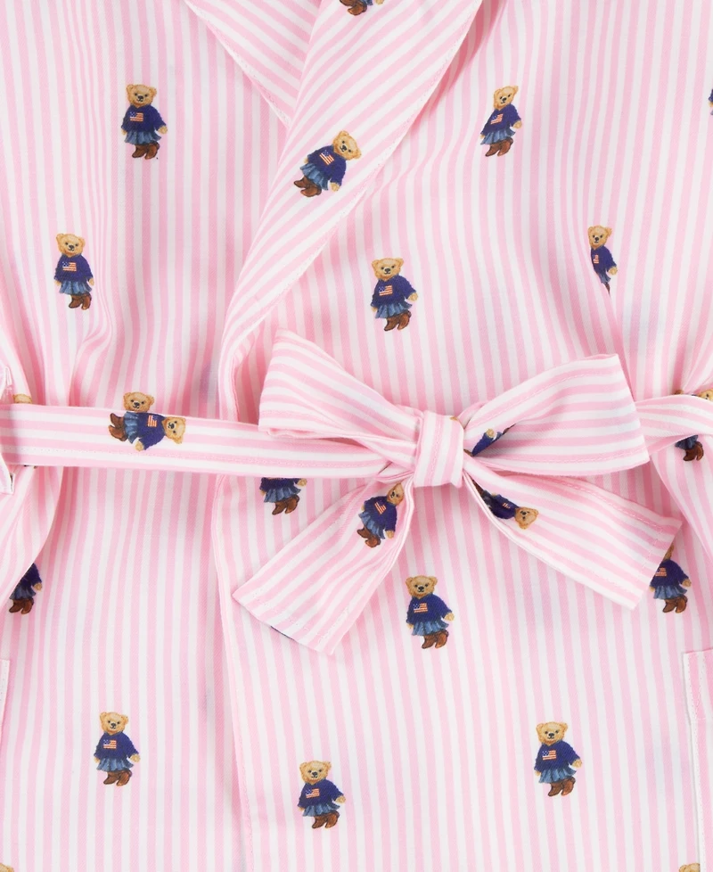 Polo Ralph Lauren Girls' 4-6x Bear Robe
