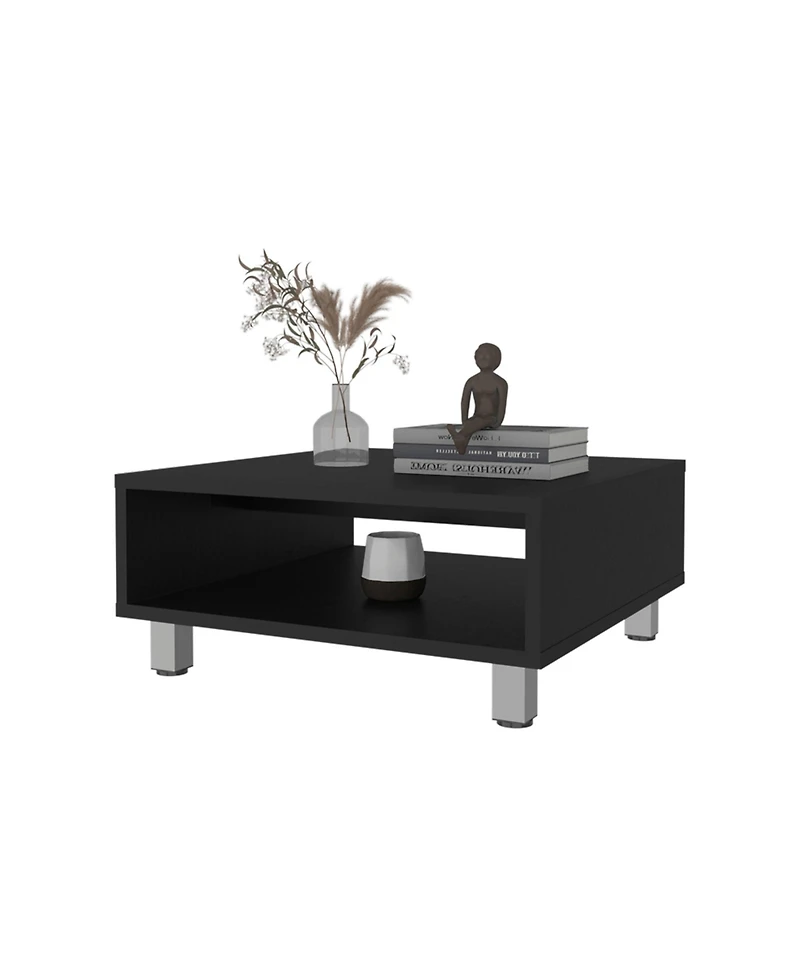 Fm Furniture Avondale Coffee Table in Melamine with Open Storage