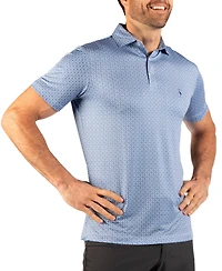 TailorByrd Men's Diamond Geo Performance Polo