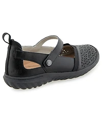 Jbu Women's Rya Mary Jane Round Toe Flats