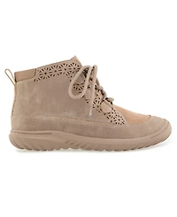 Jbu Women's Roxanne Water-Resistant Lace-Up Casual Booties