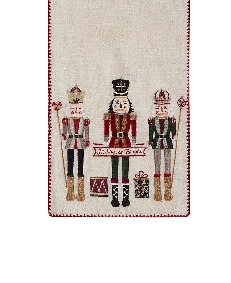 Avanti Nutcracker Trio Table Runner, 14" x 72"