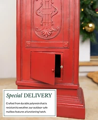 Balsam Hill 12.8" Outdoor Letters to Santa Mailbox