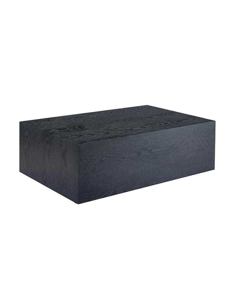 Streamdale Furniture Wood Grain Mdf Coffee Table - Luxurious Living Room Accent
