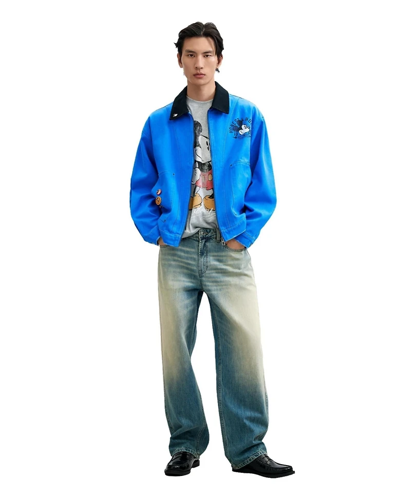 Desigual Men's Printed Mickey jacket