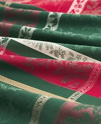 Elrene Merry and Festive Jacquard Tablecloth