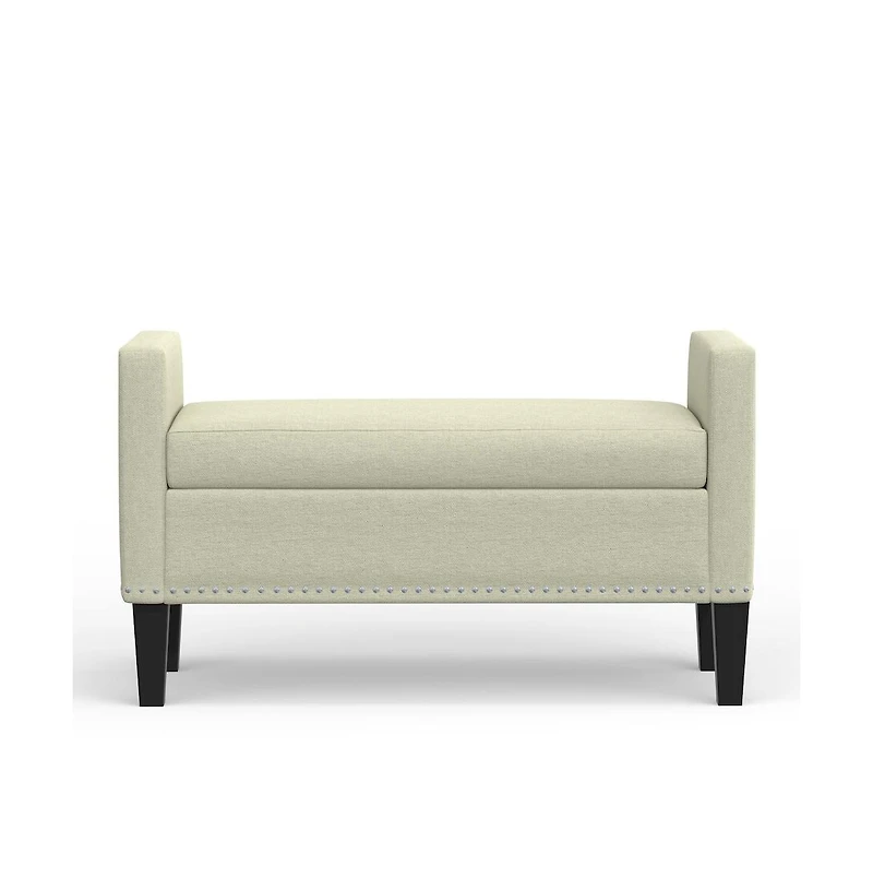 Glenwillow Home Storage Bench with Nailhead