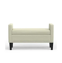 Glenwillow Home Storage Bench with Nailhead