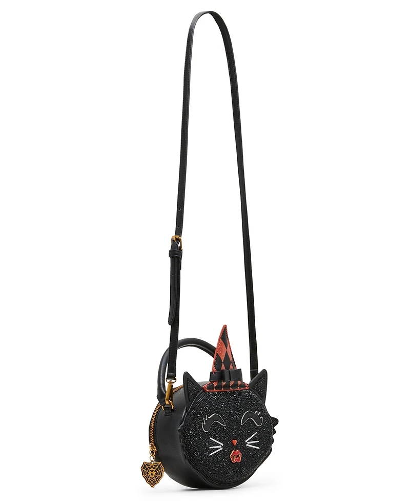 Betsey Johnson Scaredy Cat Small Crossbody Handbag