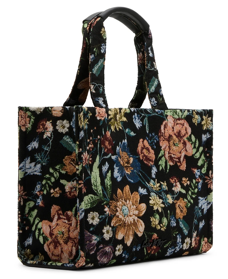 Betsey Johnson Tapestry Large Tote Handbag