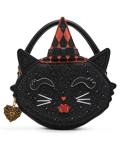 Betsey Johnson Scaredy Cat Small Crossbody Handbag