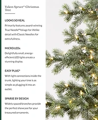 Balsam Hill Yukon Spruce Slender 6' Tree