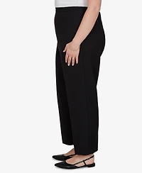Alfred Dunner Plus Pull-On Straight-Leg Pants