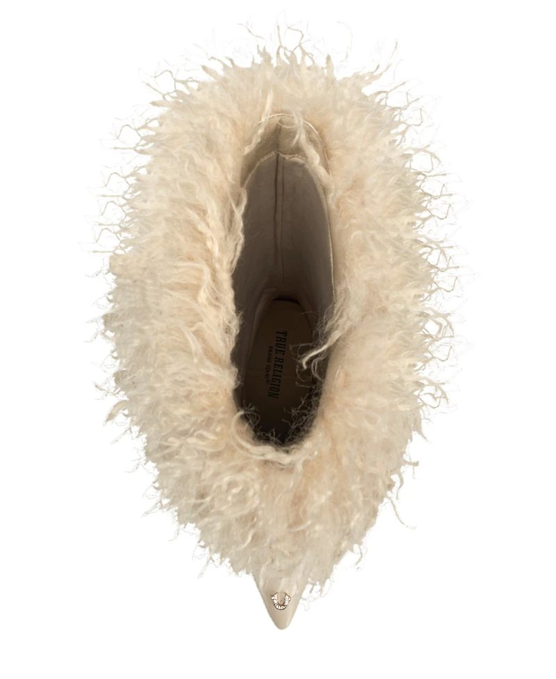 True Religion Women's Carter Faux Fur Boot