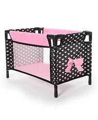 Bayer Design Travel 9-Piece Doll Accessory Set with Highchair, Ages 3+
