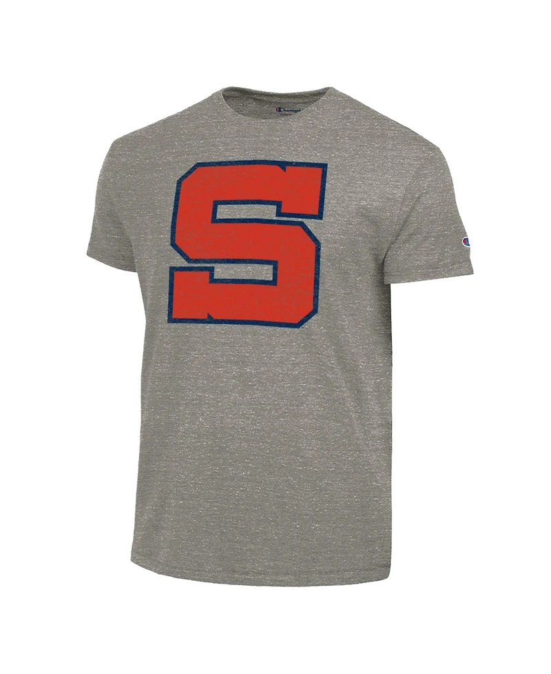 Champion Men's Syracuse Orange Triumph Tri-Blend Classic-Fit T-Shirt