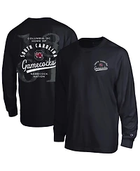 Champion Men's South Carolina Gamecocks Laminated All-Star Long-Sleeve Screen-Print Crewneck T-Shirt