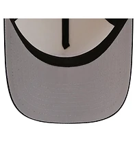 New Era Men's Cream Houston Astros Chrome A-Frame 59FORTY Fitted Hat