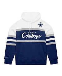 Mitchell & Ness Men's Big Tall Dallas Cowboys Head Coach Hooded Hoodie