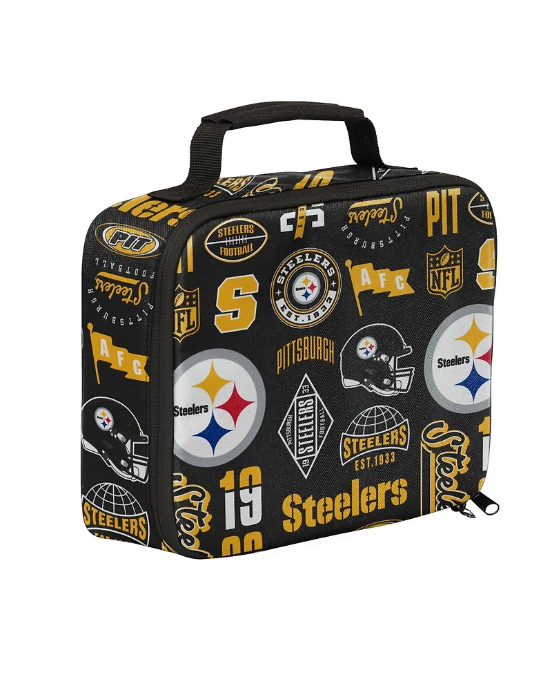 Outerstuff Pittsburgh Steelers Backpack and Lunchbox Set