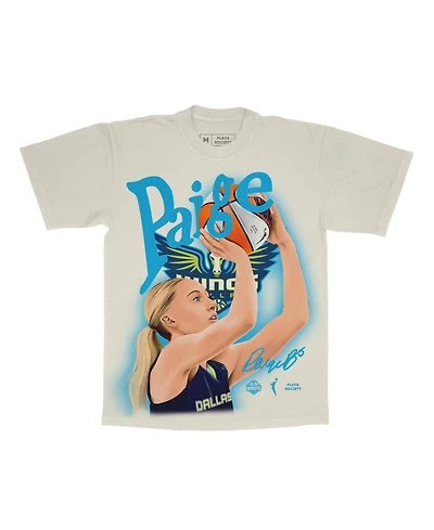 Playa Society Men's Paige Bueckers Dallas Wings Player Relaxed-Fit T-Shirt