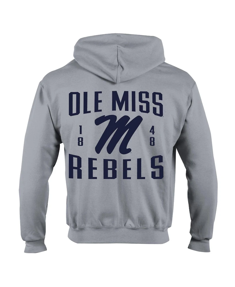 Champion Men's Ole Miss Rebels Varsity Powerblend Full-Zip Fleece Hoodie