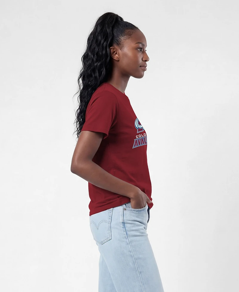 Champion Women's Colorado Avalanche Wordmark Lockup T-Shirt