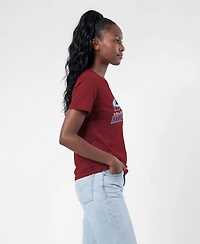 Champion Women's Colorado Avalanche Wordmark Lockup T-Shirt